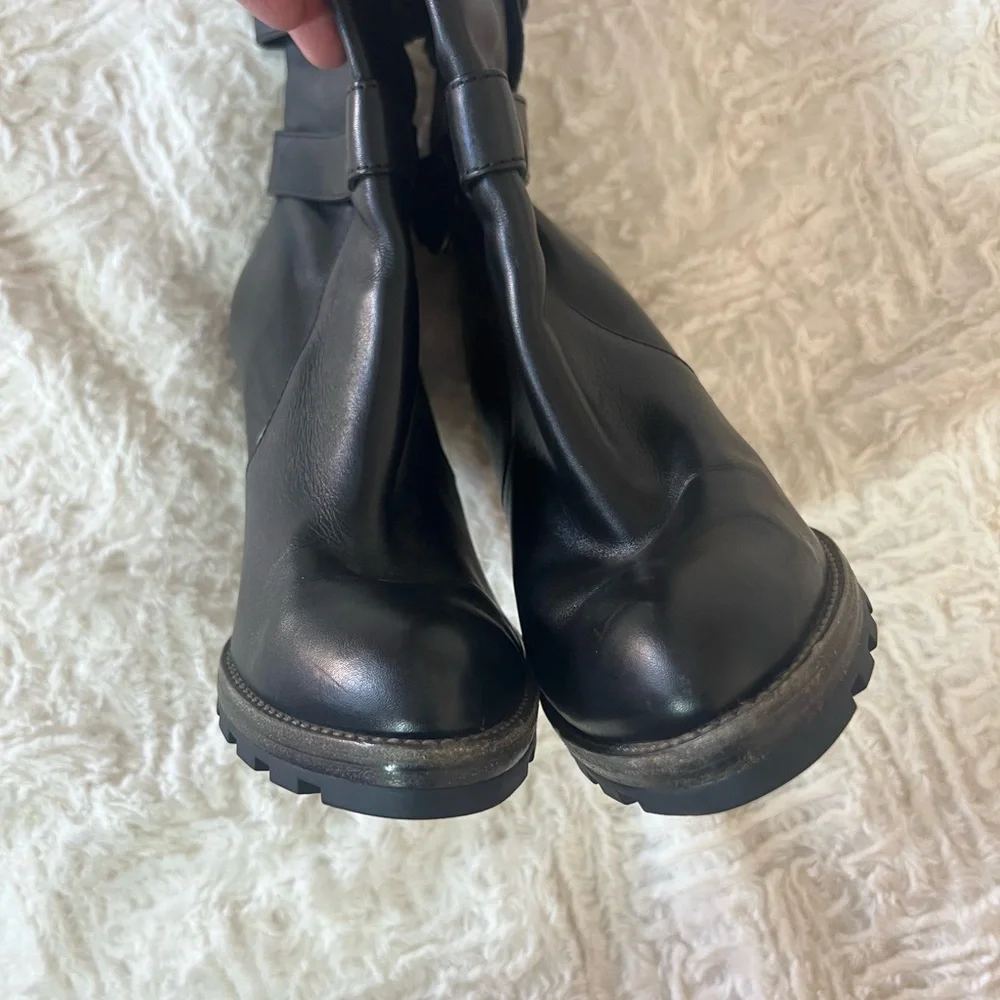 Coach Thelma Stiletto Leather Boots